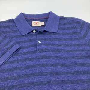 Brooks Brothers Red Fleece‎ Mens Short Sleeve Polo Blue Size Medium